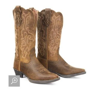 Justin McKayla tall stampede cowboy boots